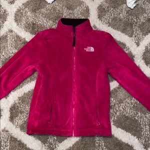 North face jacket fuzzy